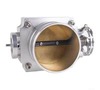 Aprilsunnyzone Cuerpo del acelerador de aluminio de 70 mm para Honda Civic CR-V Accord Pilot Odyssey CNC mecanizado directo atornillado sistema de cable negro plateado 18x11.1x9.6cm