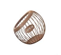 Aprilsunnyzone Elegante cesta de hierro con influencia nórdica para almacenar aperitivos, frutas, dulces, juguetes y cápsulas de café en interiores (F)