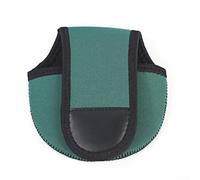 Aprilsunnyzone Funda ligera para carrete de pesca de neopreno para pescadores, Greenb