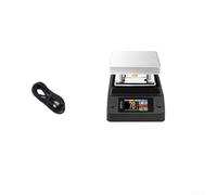 Aprilsunnyzone HP15 Precalentador inteligente de placa calefactora, control PID de temperatura constante 80-350 °C, PD 30-150W Dual Power DC/USB-C, diseño compacto con LCD para reparación electrónica