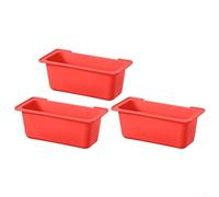 Aprilsunnyzone Juego de 3 cajas de drenaje de aceite con bandeja interior de goteo de grasa para colector de parrilla, diseñadas para recoger goteos de manera eficiente y minimizar el tiempo de