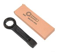 Aprilsunnyzone Juego de llaves forjadas resistentes con especificaciones exactas de tamaño de 24 mm a 125 mm para un acoplamiento consistente de pernos y tuercas (E)