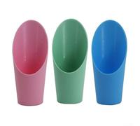 Aprilsunnyzone Juego de pala de plástico para bonsái con 3 coloridas cucharas de plantación Mi-ni para trasplante de suculentas, macetas, deshierbe y jardinería interior o exterior, 16 x 4 cm