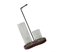 Aprilsunnyzone Juego de quemador de incienso con orientación invertida para difusión de aromaterapia durante el flujo de yoga y tiempos de reflexión silenciosos (B)