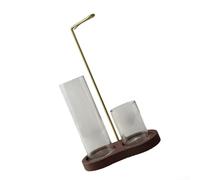 Aprilsunnyzone Juego de quemadores de incienso con orientación invertida para difusión de aromaterapia durante el flujo de yoga y tiempos de reflexión silenciosos (A)