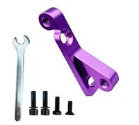 Aprilsunnyzone Kit de adaptador de freno de disco de bicicleta para montaje lateral a plano de pinza hidráulica de palanca de cambios de aleación de aluminio, adecuado para diversas condiciones de