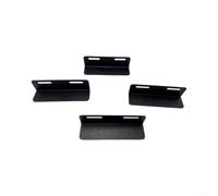 Aprilsunnyzone Kit de barrera ajustable divisor de maletero de metal de 4