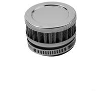 Aprilsunnyzone Limpiador de filtro de aire para motocicleta, 58 60 mm, malla de acero inoxidable, diseño cónico redondo para carburador, filtros de instalación de polvo para protección del motor