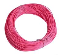 Aprilsunnyzone Línea de vuelo flotante de peso hacia adelante 30 m 5F 8F con conector frontal sin costuras para una formación consistente de bucle (5F rosa)
