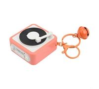 Aprilsunnyzone Llavero para mini grabadora de voz para mensajes de audio personalizados, palabras de amor, pistas de música, diseño compacto y portátil para llaves, adornos y uso de llaves de coche (B