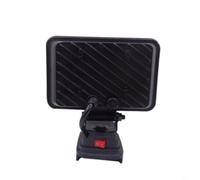 Aprilsunnyzone Luz de trabajo LED inalámbrica para Bosch, linterna de batería de 18 V, iluminación en el lugar de trabajo, luz de mantenimiento de iluminación portátil, ángulo de iluminación perfecto