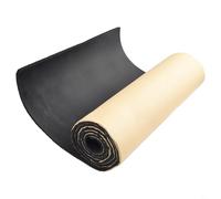 Aprilsunnyzone Material de aislamiento de la bahía del motor del vehículo para reducir la espuma cerrada negra de la célula del camino y del ruido mecánico los 50cm x 20