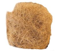 Aprilsunnyzone Pájaro de fibra de coco natural para estera de nido diseñado para aislamiento y regulación de temperatura, sosteniendo huevos de aves y pollitos en varios climas