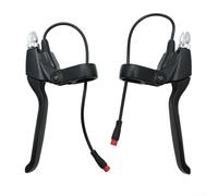 Aprilsunnyzone Palanca de freno de bicicleta eléctrica, accesorio diseñado para una respuesta rápida del freno con diseño ergonómico y aleación de aluminio resistente, adecuado para múltiples tipos de