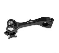 Aprilsunnyzone Palanca de freno trasera de motocicleta con construcción de aleación de aluminio para un mejor control de freno y compatibilidad con múltiples tipos de motocicleta y bicicletas