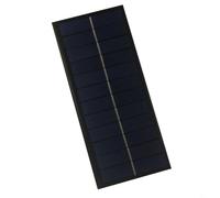 Aprilsunnyzone Panel solar de 2,5 W 12 V/6 V para luces de jardín que carga al aire libre, fuente de alimentación de polisilicio, 213 x 92 x 2,5 mm, 19% resina epoxi resistente a la intemperie (2,5