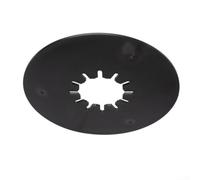 Aprilsunnyzone Paquete de 2 placas de lubricación de 5ª rueda de 10 pulgadas que permiten un rendimiento de enganche repetible sin necesidad de volver a aplicar lubricantes tradicionales (10 pulgadas)