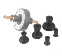 Aprilsunnyzone Para motocicleta automotriz ATV válvula lapping herramienta accesorio con 5 placas de succión para reparación de guía de válvula de motor