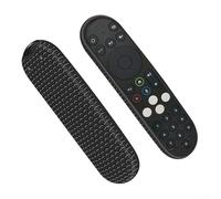 Aprilsunnyzone Para Xumo Stream Box Remote Silicone Case con capa a prueba de golpes Acabado antideslizante y función sin costuras (negro)