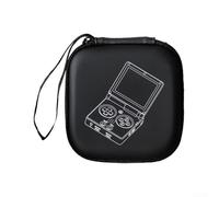 Aprilsunnyzone RG35XX SP Flip Game Console Bolsa de transporte con interior absorbente de golpes, impermeable y eficiente organización de accesorios