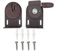 Aprilsunnyzone Soporte ajustable para persianas enrollables al aire libre con construcción resistente al viento y montaje seguro para instalaciones de sombra basadas en deslizadores (negro)