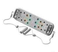 Aprilsunnyzone Tabla plegable de empuje hecha de ABS grueso para entrenamiento de pecho, hombro y brazo con asas ergonómicas de TPE y base antideslizante reforzada (D)