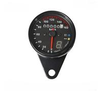 Aprilsunnyzone Tablero de instrumentos de Digitaces de la motocicleta con el indicador retroiluminado del engranaje del velocímetro y la construcción del metal del odómetro