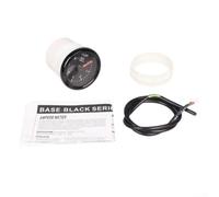 Aprilsunnyzone Tacómetro redondo de 52 mm, calibre 0-6000 RPM para motores diésel, contador de revoluciones, reemplazo directo, instrumento de tacho