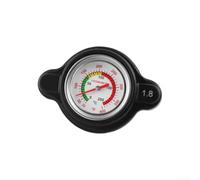 Aprilsunnyzone Tapa del radiador de la motocicleta con la calificación de la presión de la barra de la exhibición de la temperatura de la escala dual 1,8 para el funcionamiento