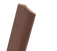 Aprilsunnyzone Tira de sellado lateral de puerta de garaje TPE de 6 metros de longitud que proporciona un cierre de espacio consistente para un mejor aislamiento y reducción de corrientes de aire