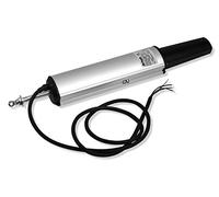 APRIMATIC ST450N - Actuador Lineal 12v 230 V - Final de Carrera 300MM Para Abrir Ventanas Proyectantes, Claraboyas, Cúpulas, Ventanas de Lamas Y Celosías, Plata