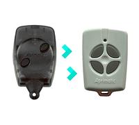 APRIMATIC TX4E compatible con APRIMATIC TX2M - Mando de Garaje Gris - Nuevo Modelo