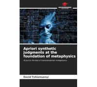 Apriori synthetic judgments at the foundation of metaphysics: AI put to the test of transcendental metaphysics