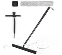 Apritsce 30-140CM Rasquetas Limpiacristales para Ducha, Rasqueta Limpiacristales Ducha con Mango Extensible
