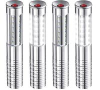 Aprjv Luz estroboscópica LED de bastón de 4 piezas para servicio de botellas, barra recargable, botella de champán, LED de mano para escenario, discoteca, boda, fiesta, concierto, evento, bar, color