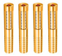 Aprjv Luz estroboscópica LED de bastón de 4 piezas para servicio de botellas, barra recargable, botella de champán, LED de mano para escenario, discoteca, boda, fiesta, concierto, evento, bar, color