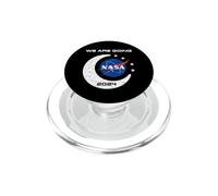 Aprobado por la NASA Artemis Orion Vamos Luna a Marte 2024 PopSockets PopGrip para MagSafe