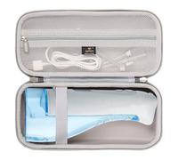 Aproca COSLUS F5020E - Funda protectora rígida de almacenamiento, color gris, para irrigador bucal portátil inalámbrico F5020E y accesorios