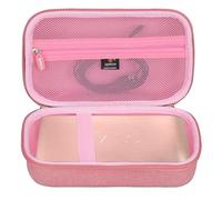 Aproca Estuche de arranque compatible con HALO Bolt 58830/57720, kit de energía de emergencia portátil, bolsa de almacenamiento para arrancador de coche y accesorios, color rosa (solo funda)