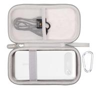 Aproca Funda compatible con batería externa Anker de 20,000 mAh, Pxwaxpy 30,800 mAh, RGVOTA 38800 mAh, cargador portátil FOCHEW 30,800 mAh, bolsa rígida de almacenamiento para accesorios, color gris