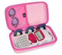 Aproca Funda compatible con DYMO LetraTag LT-100H / 100H Plus etiquetadora de mano, bolsa de almacenamiento portátil para accesorios, rosa (solo funda)