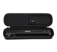 Aproca Funda compatible con escáner de documentos Epson Workforce ES-50 ES-55R ES-60W ES-65WR DS-30 DS-70 DS-80W, bolsa de almacenamiento portátil para accesorios (solo funda)