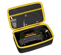 Aproca Funda infladora de neumáticos compatible con bomba de aire portátil AstroAI y accesorios, color negro con cremallera amarilla (solo funda)