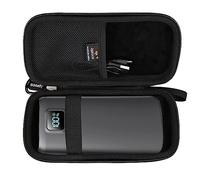 Aproca Funda protectora de viaje, apta para AirPods de Apple, auriculares Beats, auriculares TOZO, auriculares Skullcandy, banco de energía, cámara, cable USB, unidad flash, tarjeta SD, disco duro