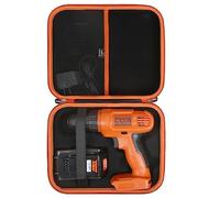Aproca Funda Protectora rígida de Almacenamiento de Viaje para Taladro inalámbrico Black+Decker 20 V MAX