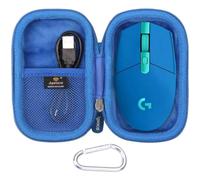 Aproca Funda rígida portátil azul para mouse inalámbrico Logitech G305 Lightspeed para juegos