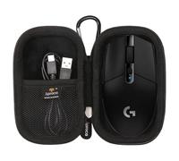 Aproca Funda rígida portátil negra para mouse inalámbrico Logitech G305 Lightspeed para juegos