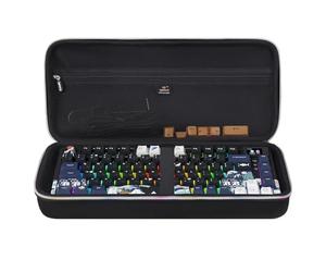 Aproca Funda rígida portátil para teclado XVX Womier S-K80 75%/teclado mecánico ARZOPA 75% y accesorios