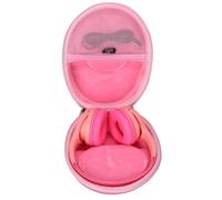 Aproca Pink Hard Storage Case for Belkin SoundForm Mini - Auriculares inalámbricos Bluetooth