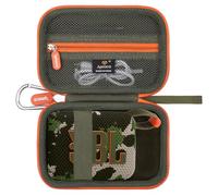 Aproca Squad - Funda de almacenamiento portátil para altavoz Bluetooth JBL Go 4 / Go 3, ultraportátil, impermeable y resistente al polvo